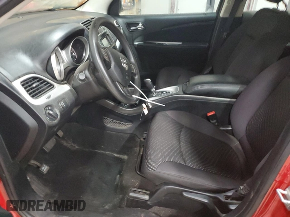 2013 Dodge Journey American Value with VIN 3C4PDCAB4DT729714, listed as a Copart auction lot 75707464 with 81,346 mi miles and Salvage Title. Bid and sale history available at DreamBid. Image 7.