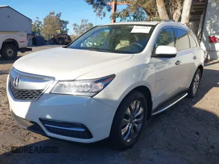 2015 Acura MDX Tech Pkg with VIN 5FRYD3H43FB007615, listed as a IAAI auction lot 41378451 with 141,365 mi miles. Bid and sale history available at carsss.com. Image 18.