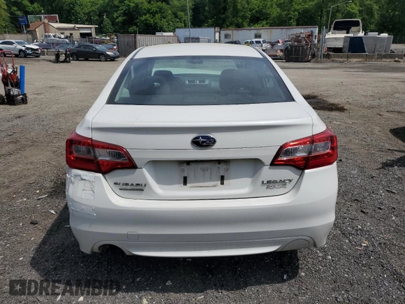 2017 Subaru Legacy with VIN 4S3BNAA63H3056012, listed as a Copart auction lot 57646755 with 179,607 mi miles and Salvage title. Bid and sale history available at DreamBid. Image 6.