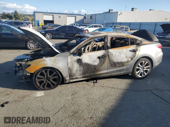 2015 Mazda 6 i Touring with VIN JM1GJ1V53F1200038, listed as a Copart auction lot 51379795 with Not Provided miles and Non Repairable. Bid and sale history available at DreamBid. Image 1.