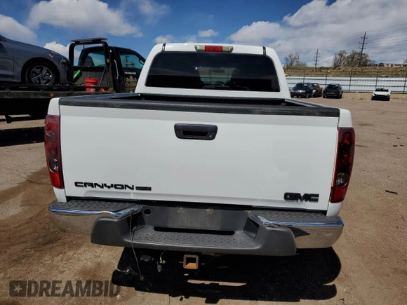 2007 GMC Canyon SLE2 with VIN 1GTDT13E078133696, listed as a Copart auction lot 51487005 with 126,741 mi miles and Salvage Title. Bid and sale history available at carsss.com. Image 6.