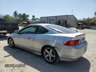 2002 Acura RSX Auto with VIN JH4DC54882C005078, listed as a Copart auction lot 55052255 with 165,549 mi miles and Clean Title. Bid and sale history available at carsss.com. Image 2.