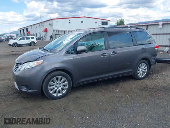 2012 Toyota Sienna LE with VIN 5TDJK3DC3CS037713, listed as a IAAI auction lot 42703815 with 208,000 mi miles and . Bid and sale history available at DreamBid. Image 18.