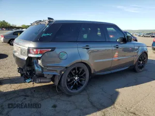2017 Land Rover Range Rover Sport HSE with VIN SALWR2FK8HA694052, listed as a Copart auction lot 53330155 with 75,181 mi miles and Salvage title. Bid and sale history available at DreamBid. Image 3.
