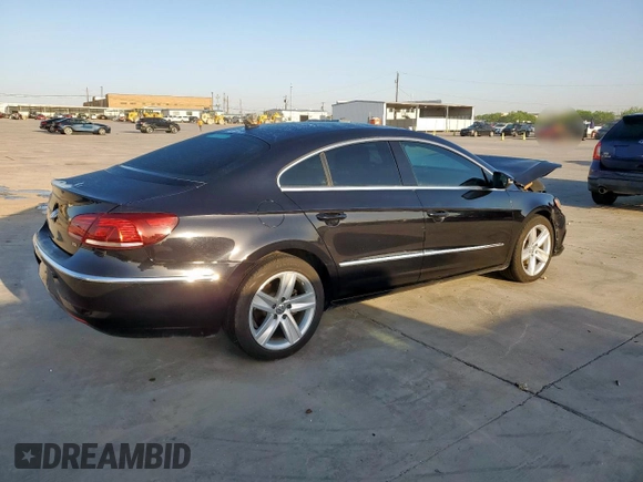 2016 Volkswagen CC Sport with VIN WVWBN7AN4GE512550, listed as a Copart auction lot 52198115 with 146,743 mi miles and Salvage Title. Bid and sale history available at DreamBid. Image 3.