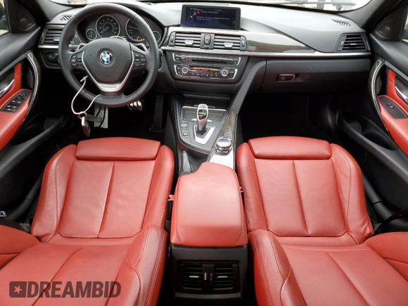2014 BMW 3 Series 335i with VIN WBA3A9C52EF479335, listed as a Copart auction lot 47108015 with 95,745 mi miles and Salvage Title. Bid and sale history available at carsss.com. Image 8.