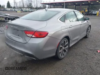 2015 Chrysler 200 C with VIN 1C3CCCCG5FN510455, listed as a IAAI auction lot 41601176 with 78,262 mi miles. Bid and sale history available at carsss.com. Image 4.