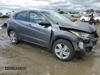 2019 Honda HR-V EX with VIN 3CZRU5H51KM716702, listed as a Copart auction lot 48826695 with 38,332 mi miles and Salvage Title. Bid and sale history available at carsss.com. Image 4.