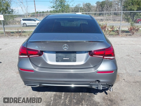 2020 Mercedes-Benz A 220 with VIN W1K3G4EBXLJ200446, listed as a IAAI auction lot 41612614 with 66,015 mi miles and . Bid and sale history available at DreamBid. Image 16.