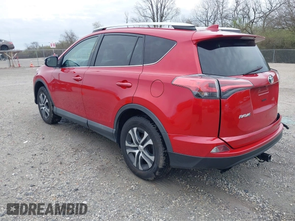 2016 Toyota RAV4 LE with VIN 2T3BFREV5GW530728, listed as a IAAI auction lot 41925634 with 150,117 mi miles. Bid and sale history available at carsss.com. Image 3.