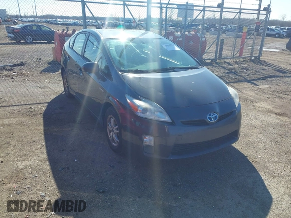 2010 Toyota Prius II with VIN JTDKN3DU6A0009876, listed as a IAAI auction lot 41928171 with 237,970 mi miles. Bid and sale history available at carsss.com. Image 1.