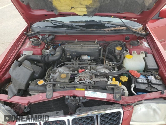 2002 Subaru Forester S w/Premium Pkg with VIN JF1SF656X2H736719, listed as a Copart auction lot 47633405 with 63,397 mi miles and Salvage Title. Bid and sale history available at carsss.com. Image 13.