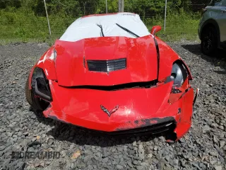 2019 Chevrolet Corvette 1LT с VIN 1G1YB2D74K5109933, выставлен на аукционе Copart как лот 64104535 с пробегом 21 625 миль миль и Списание • Salvage title. История ставок и продаж доступна на DreamBid. Изображение 5.