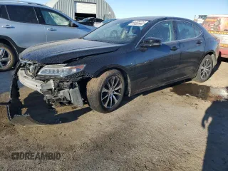 2017 Acura TLX Technology with VIN 19UUB1F53HA007651, listed as a Copart auction lot 47892255 with 76,256 mi miles and Salvage Title. Bid and sale history available at carsss.com. Image 1.