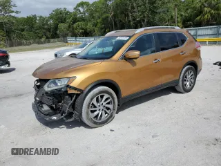 2014 Nissan Rogue SV with VIN 5N1AT2MV0EC770259, listed as a Copart auction lot 53618135 with 85,543 mi miles and Salvage Title. Bid and sale history available at carsss.com. Image 1.