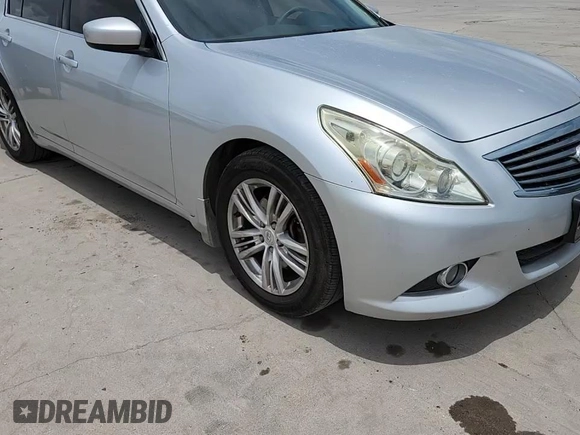 2012 Infiniti G25 Journey with VIN JN1DV6AP5CM810712, listed as a Copart auction lot 63516025 with 177,219 mi miles and Salvage title. Bid and sale history available at DreamBid. Image 13.