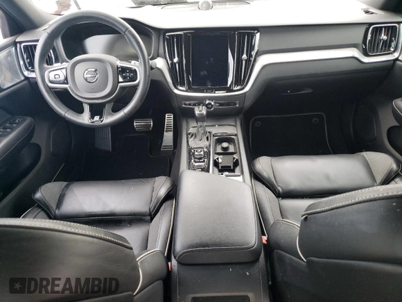2019 Volvo S60 R-Design with VIN 7JR102FM9KG000519, listed as a Copart auction lot 64456574 with 0 mi miles and Salvage Title. Bid and sale history available at carsss.com. Image 8.