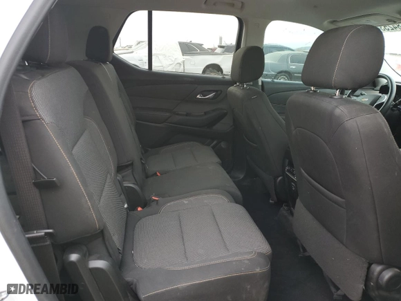 2021 Chevrolet Traverse LS with VIN 1GNEVFKW7MJ136581, listed as a Copart auction lot 84253424 with 65,503 mi miles and Salvage Title. Bid and sale history available at carsss.com. Image 12.