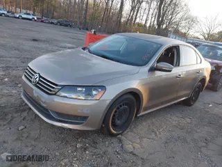 2015 Volkswagen Passat 1.8T S with VIN 1VWAT7A37FC042327, listed as a IAAI auction lot 41839890 with 149,620 mi miles. Bid and sale history available at carsss.com. Image 2.