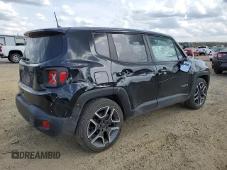 2020 Jeep Renegade Sport with VIN ZACNJAAB7LPL71628, listed as a Copart auction lot 50883875 with 61,854 mi miles and Salvage Title. Bid and sale history available at carsss.com. Image 3.