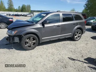 2017 Dodge Journey Crossroad Plus z VIN 3C4PDDGG6HT567454, wystawiony jako Copart lot #53249225 z przebiegiem 189 647 mil mil oraz Szkoda całkowita • Salvage title. Historia ofert i sprzedaży dostępna na DreamBid. Obrazek 1.
