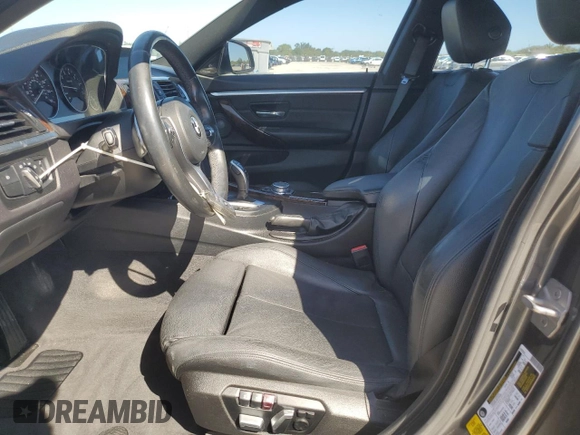 2017 BMW 4 Series 430i with VIN WBA4F7C51HG437778, listed as a Copart auction lot 48673745 with 110,531 mi miles and Salvage Title. Bid and sale history available at carsss.com. Image 7.