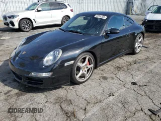2007 Porsche 911 Carrera S with VIN WP0AB29907S731473, listed as a Copart auction lot 43284385 with 81,597 mi miles and Salvage Title. Bid and sale history available at carsss.com. Image 1.