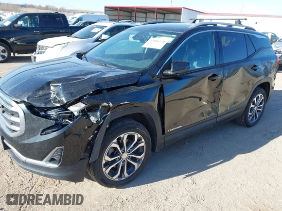 2019 GMC Terrain SLT with VIN 3GKALVEX9KL320166, listed as a IAAI auction lot 42006179 with 98,652 mi miles. Bid and sale history available at carsss.com. Image 6.