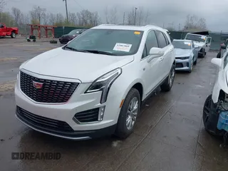 2023 Cadillac XT5 AWD Premium Luxury with VIN 1GYKNDR43PZ102819, listed as a IAAI auction lot 42007060 with 16,606 mi miles and . Bid and sale history available at DreamBid. Image 17.
