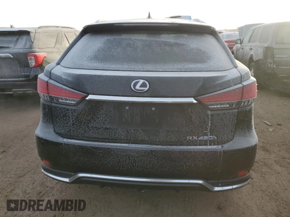 2020 Lexus RX with VIN 2T2JGMDA7LC050426, listed as a Copart auction lot 86838094 with 68,293 mi miles and Salvage Title. Bid and sale history available at carsss.com. Image 6.