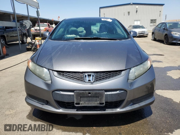 2012 Honda Civic Cpe LX with VIN 2HGFG3B59CH532249, listed as a Copart auction lot 65848414 with 80,214 mi miles and Salvage Title. Bid and sale history available at carsss.com. Image 5.