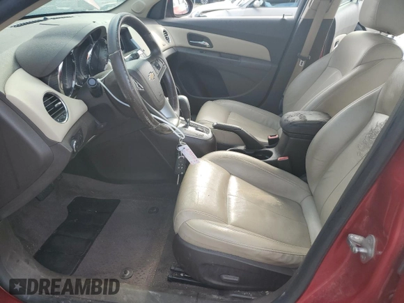 2011 Chevrolet Cruze LTZ with VIN 1G1PH5S91B7235560, listed as a Copart auction lot 54618745 with 238,231 mi miles and Clean Title. Bid and sale history available at DreamBid. Image 7.