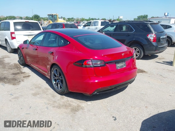 2022 Tesla Model S с VIN 5YJSA1E55NF491593, выставлен на аукционе IAAI как лот 42223771 с пробегом 58 875 миль миль и . История ставок и продаж доступна на DreamBid. Изображение 3.