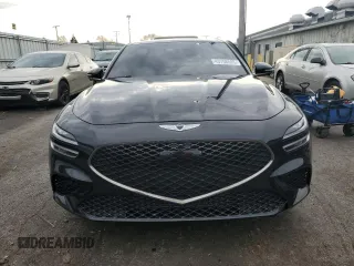 2022 Genesis G70 3.3T z VIN KMTG54TE5NU102507, wystawiony jako Copart lot #43708805 z przebiegiem 25 474 mil mil oraz Szkoda całkowita • Salvage title. Historia ofert i sprzedaży dostępna na DreamBid. Obrazek 5.