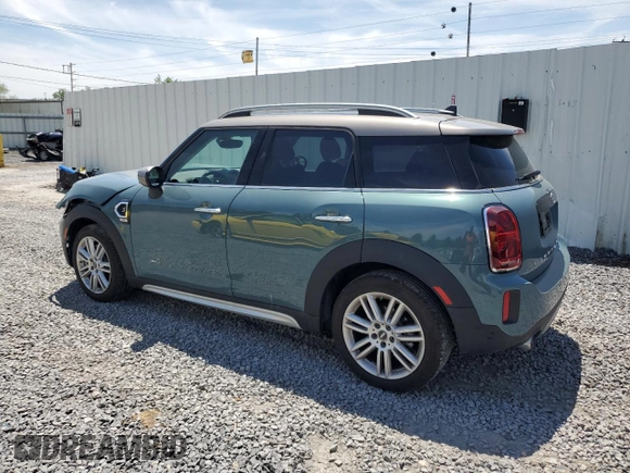 2024 MINI Countryman Cooper S with VIN WMZ83BR03R3R51328, listed as a Copart auction lot 58885025 with 3,089 mi miles and Salvage title. Bid and sale history available at DreamBid. Image 2.