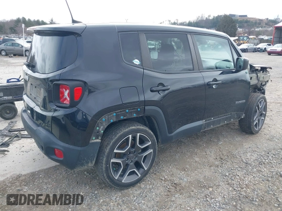 2020 Jeep Renegade Sport z VIN ZACNJBAB7LPL77290, wystawiony jako IAAI lot #41526270 z przebiegiem 52 327 mil mil oraz . Historia ofert i sprzedaży dostępna na DreamBid. Obrazek 4.