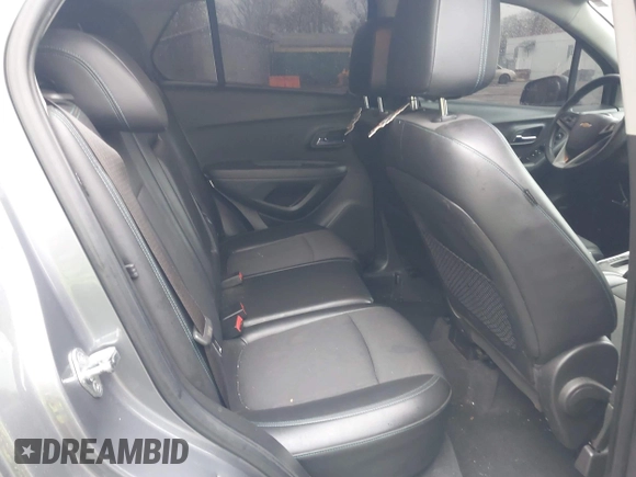 2015 Chevrolet Trax LT with VIN KL7CJRSBXFB097960, listed as a IAAI auction lot 41976883 with 98,621 mi miles and . Bid and sale history available at carsss.com. Image 8.