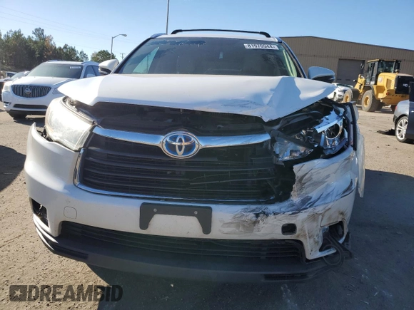 2016 Toyota Highlander Hybrid Limited with VIN 5TDDCRFH3GS019322, listed as a Copart auction lot 81970944 with 141,113 mi miles and Salvage Title. Bid and sale history available at carsss.com. Image 5.