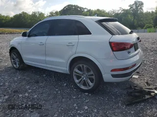 2016 Audi Q3 Prestige with VIN WA1FFCFS0GR007940, listed as a Copart auction lot 57384685 with 61,336 mi miles and Salvage title. Bid and sale history available at DreamBid. Image 2.