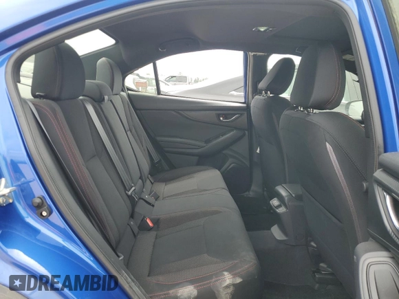 2022 Subaru WRX Premium with VIN JF1VBAF67N9008378, listed as a Copart auction lot 53105105 with 18,956 mi miles and Salvage Title. Bid and sale history available at carsss.com. Image 10.