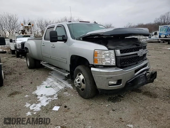 2013 Chevrolet Silverado 3500HD LTZ with VIN 1GC4K1C8XDF163440, listed as a Copart auction lot 41615905 with 85,968 mi miles and Salvage Title. Bid and sale history available at carsss.com. Image 11.