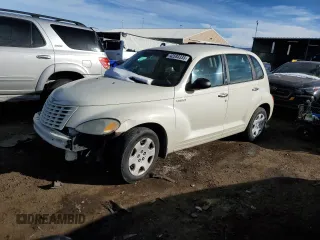 2005 Chrysler PT Cruiser with VIN 3C4FY48B75T604798, listed as a Copart auction lot 42593335 with 122,389 mi miles and Salvage Title. Bid and sale history available at carsss.com. Image 1.
