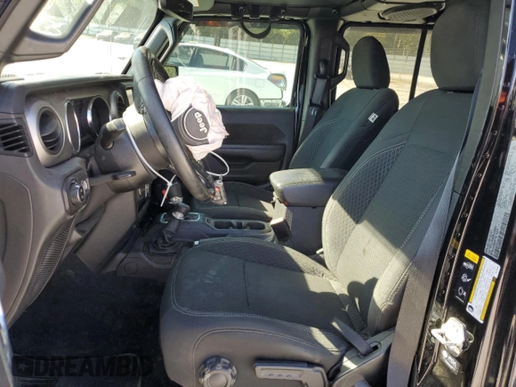 2021 Jeep Gladiator Sport S z VIN 1C6JJTAM0ML523650, wystawiony jako Copart lot #78405774 z przebiegiem 42 192 mil mil oraz Szkoda całkowita • Salvage title. Historia ofert i sprzedaży dostępna na DreamBid. Obrazek 7.