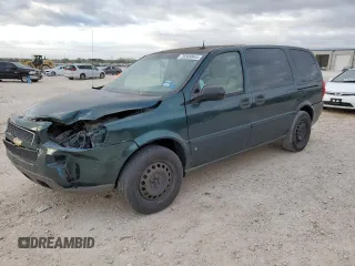 2006 Chevrolet Uplander LS Fleet with VIN 1GNDV23L26D186928, listed as a Copart auction lot 70309944 with 0 mi miles and Salvage Title. Bid and sale history available at carsss.com. Image 1.