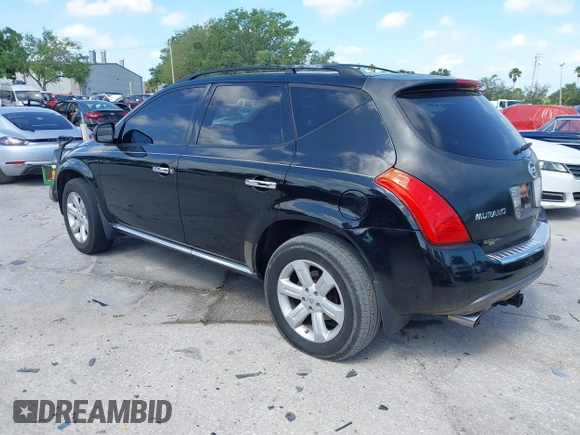 2007 Nissan Murano SL with VIN JN8AZ08T87W512528, listed as a IAAI auction lot 41940273 with 174,767 mi miles and . Bid and sale history available at carsss.com. Image 3.