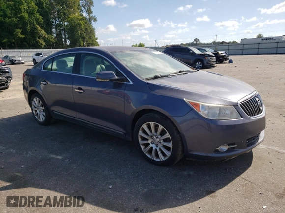 2013 Buick LaCrosse Leather with VIN 1G4GL5E39DF224937, listed as a Copart auction lot 70538764 with 190,949 mi miles and Clean title. Bid and sale history available at DreamBid. Image 4.
