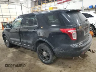 2014 Ford Utility Police Interceptor with VIN 1FM5K8AR7EGA33387, listed as a Copart auction lot 83742274 with 204,140 mi miles and Salvage Title. Bid and sale history available at carsss.com. Image 2.