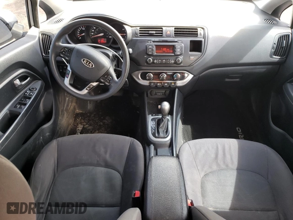 2013 Kia Rio LX with VIN KNADM4A37D6102806, listed as a Copart auction lot 52208465 with 193,754 mi miles and Clean Title. Bid and sale history available at DreamBid. Image 8.