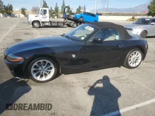 2004 BMW Z4 2.5i with VIN 4USBT33564LS51659, listed as a Copart auction lot 46694875 with 115,948 mi miles and Clean Title. Bid and sale history available at carsss.com. Image 1.