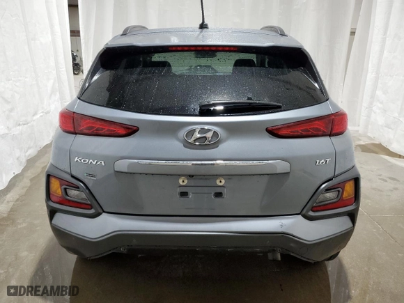 2018 Hyundai Kona Ultimate with VIN KM8K53A53JU133850, listed as a Copart auction lot 79671854 with 0 mi miles and Clean Title. Bid and sale history available at carsss.com. Image 6.